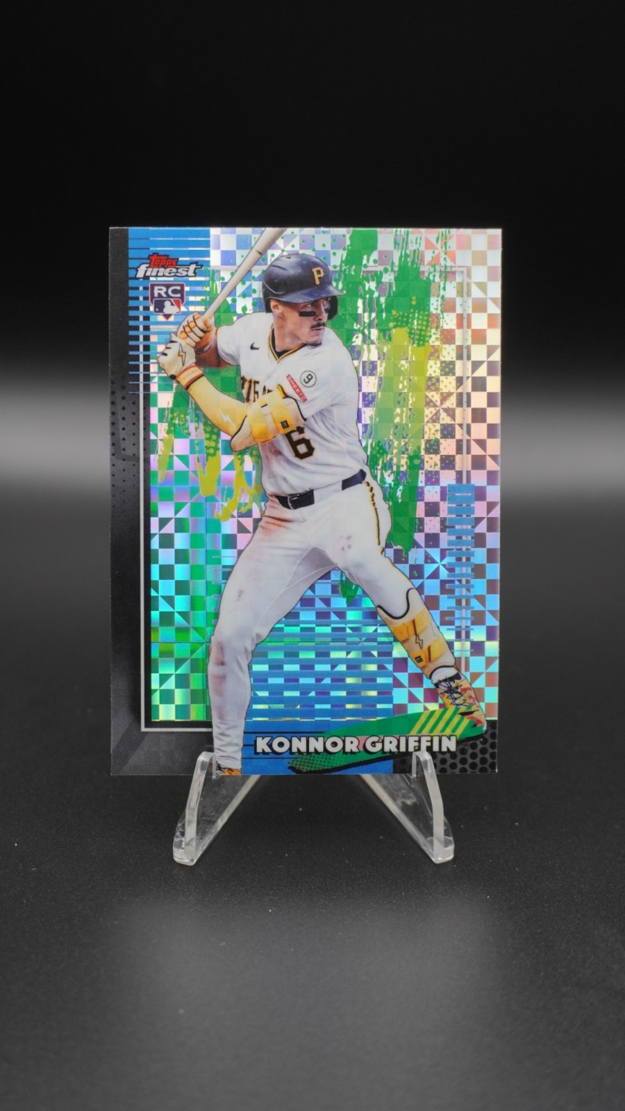 2026 TOPPS FINEST KONNOR GRIFFIN #6 X-FRACTOR RC PITTSBURGH PIRATES