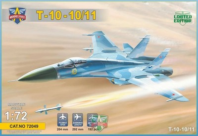 Modelsvit 72049 Sukhoi T-10-10/11 prototype 1/72 plastic kit