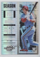 2018 Panini Chronicles Contenders Optic Hyper Prizm 81/299 Rhys Hoskins #8 qf6