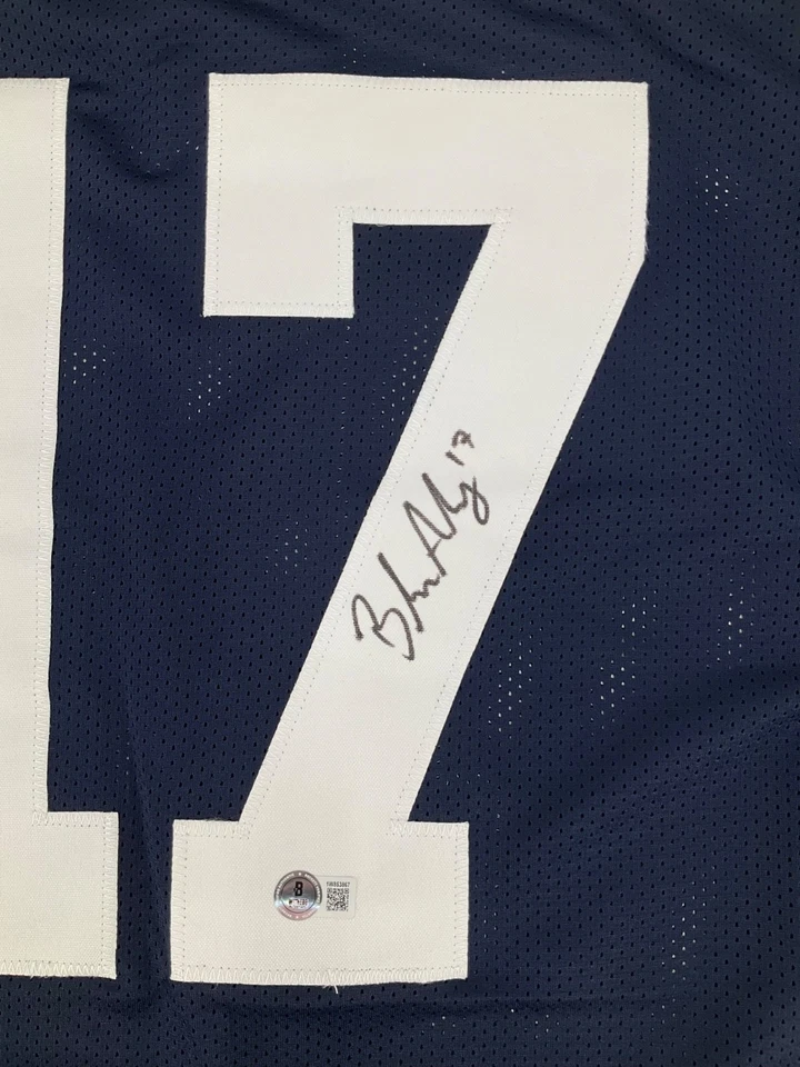 BRANDON AUBREY DALLAS COWBOYS SIGNED CUSTOM THANKSGIVING DAY JERSEY BECKETT COA - Image 2 of 3