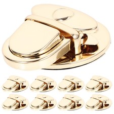 10 Pcs Locks for Backpacks Purse Supplies Bag Making Clasp Lock.