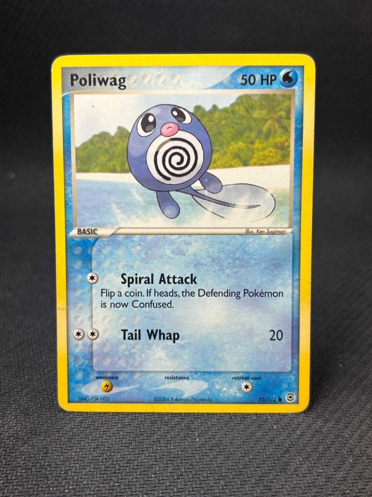Poliwag 75/112 Common FireRed & LeafGreen Pokemon Lightly Played