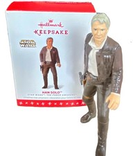2016 Hallmark Keepsake Ornament Star Wars Han Solo The Force Awakens NIB 20