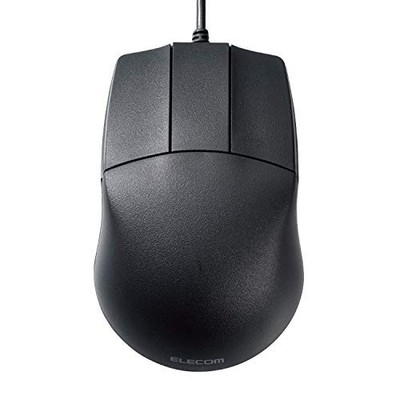 ELECOM Kabelgebundene Maus Mittelgroße 3 Tasten Radlos Symmetrisch 600/1200 S...