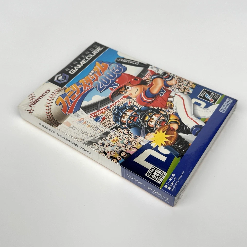 Family Stadium Baseball 2003 Retail Box Nintendo GameCube Japan New Sealed - Image 3 of 4
