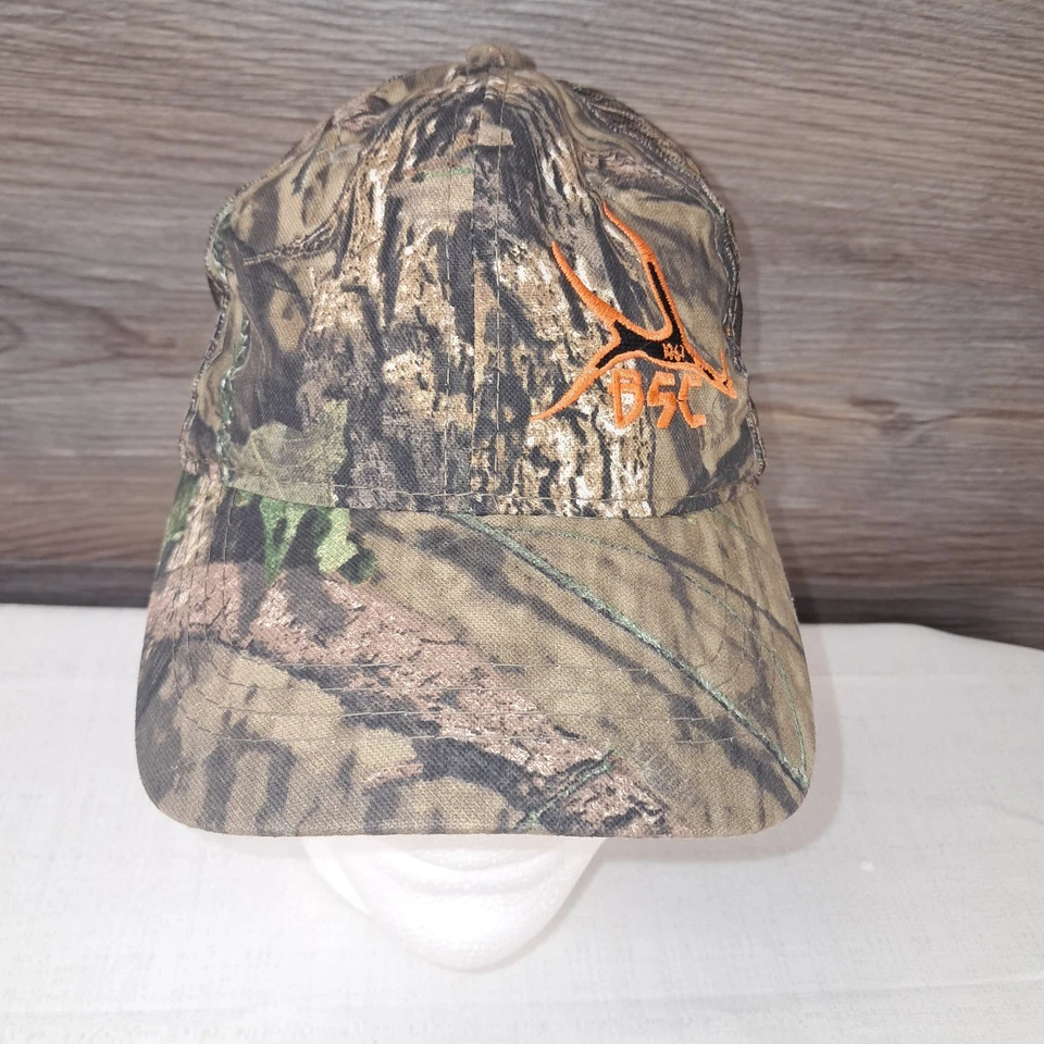 Mossy Oak BSC 1961 Camo Mesh Strapback Hat, Hunting, Outdoors - Image 2 of 4