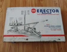 Gilbert Erector Set No. 10201 The Rocket Launcher Case Only