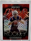 Drake Maye Rookie Red Plaid-2024 Panini Rookies & Stars Stellar Rookies