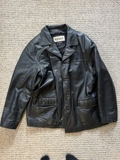 M.Julian Wilson’s Black Leather Jacket XL Full Zip