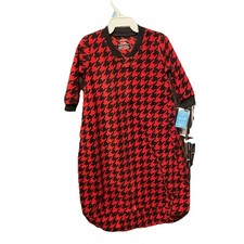 Carter's Easy Zip-Front Sleep Bag Size 3-6M NWT Red Black Plaid Sack