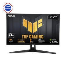 ASUS TUF Gaming 27 1440P HDR Monitor VG27AQ3A QHD 2560 x 1440 180Hz 1ms Fast