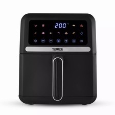 Image of Tower T17186 Vortx Digital Air Fryer w/ Digital Colour Display, 11 Pre-Settings