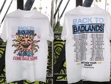NEW!!! Halsey Back To Badlands Merch Decade Tour 2025 2026 reprint T-Shirt
