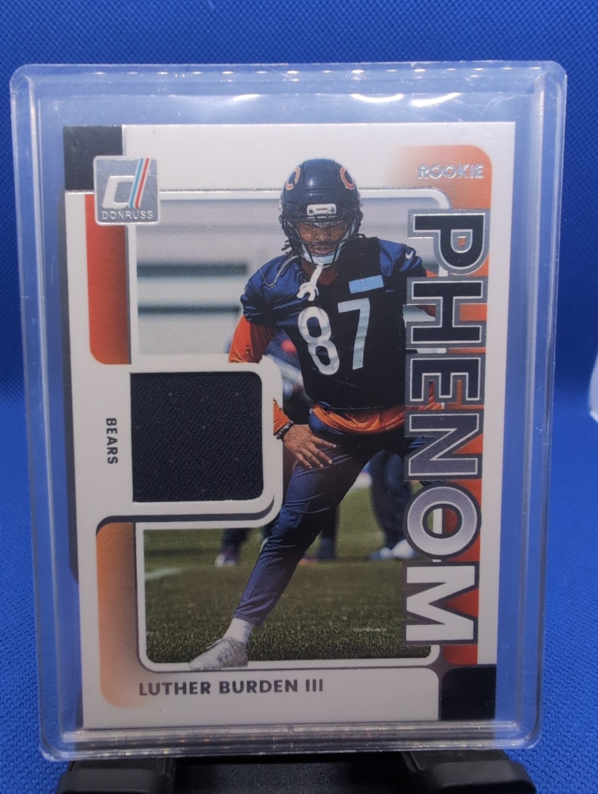 Luther Burden Panini Donruss Rookie Phenom Jerseys #RPJLBN Base