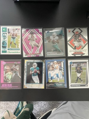 2020-2021 NFL Star Rookie Lot:  Justin Herbert, Tua, Justin Feilds 