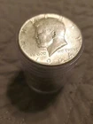 1964 Kennedy Half Dollar Roll of 20, 90% Silver