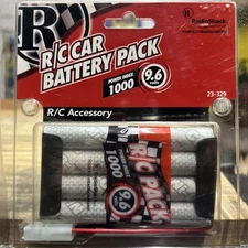 Radio Shack 9.6V/1000mAh Ni-Cd Rechargeable RC Car Battery Pack 23-329
