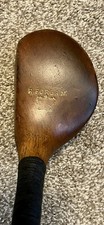 Antique Vintage Hickory R Forgan Crown Stamp 13 Loft B2 SW Brassie