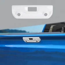 White Tailgate Cover Rear Door Handle Trim For Silverado Sierra 22+ Accessories