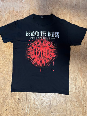 BEYOND THE BLACK T-Shirt ''We ´re marching on'' Größe XL, 1 x getragen, wie NEU