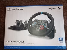 Logitech G29 Driving Force Racing Wheel, Floor Pedals & Shifter for PS5/4,PC,Mac