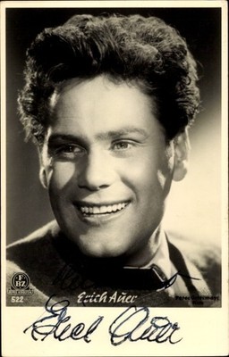 Ak Schauspieler Erich Auer, Portrait, Autogramm, FBZ Verlag - 10892876