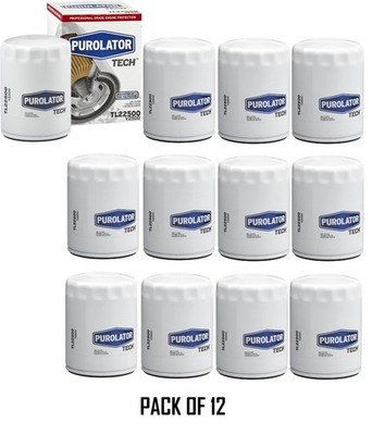 12 pc Purolator TECH TL22500 Engine Oil Filters for XG10575-06 XG10575 X2500 ky