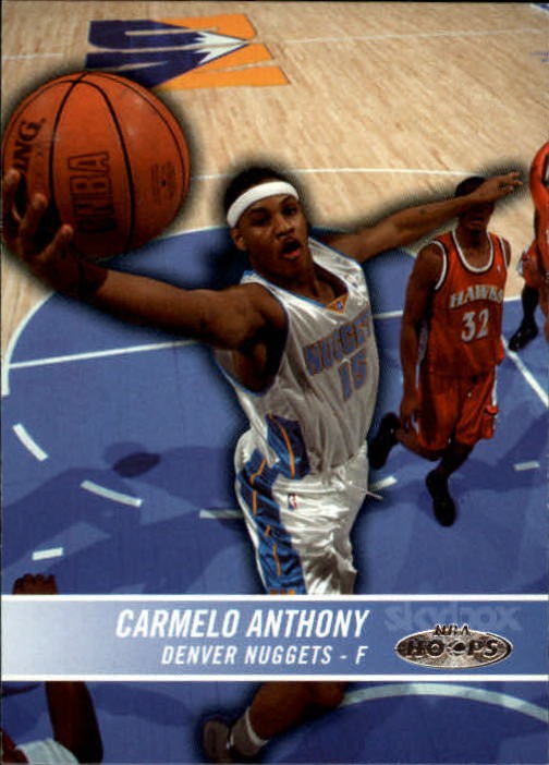 2004-05 Hoops #112 Carmelo Anthony - BSK