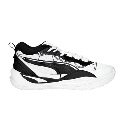 Puma Playmaker Pro 'Courtside - White Black' 378324-01 New Size