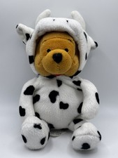 VTG Disney Winnie The Pooh Rare Cow Toy Plush...