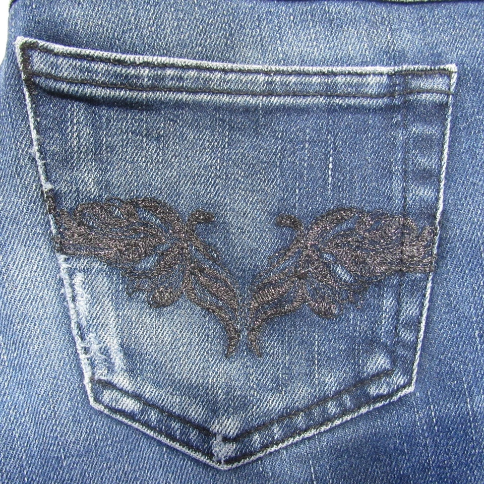 Diesel Ronhary Women’s Regular Fit Bootcut Leg Blue W28 / L31 UK10 REF (Y04700) - Image 3 of 4