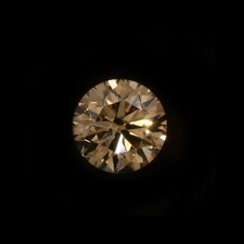 Echter Natuerlicher Diamant..Brillantschliff..Champagne farben..1.7mm.zerfikat