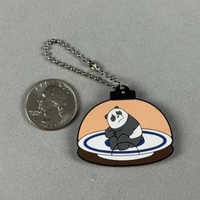 Cartoon Network We Bare Bears Kura Sushi Bar Charm Keychain Key Ring #54796