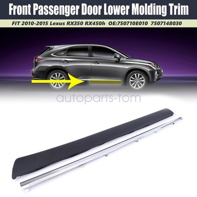 Front Right Door Lower Molding Trim For 2010-2015 Lexus RX350 RX450h 750710E010