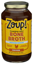 Zoup Good Really Low Sodium Chicken Bone Broth 32 Oz Pack of 6 