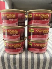 California Scents Spillproof Organic Air Freshener, Coronado Cherry, 1.5 OZ 6Pk.