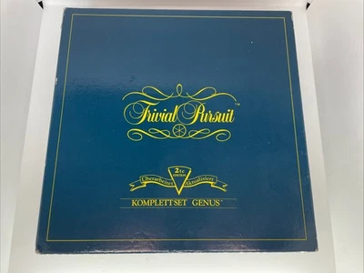 Trivial Pursuit Genus Edition Parker Vollständig Brettspiel - Bild 1 von 4