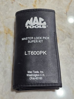 Mac Tools Master Super Kit, Part# LT600PK
