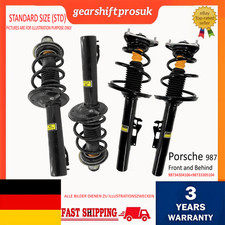Für Porsche 4x Komplett Vorne Hinten Stoßdämpfer Boxster Cayman 987 ohne PASM