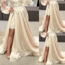 Tulle Overskirt Detachable Train Bridal Removable Tail Wedding Bridal Train