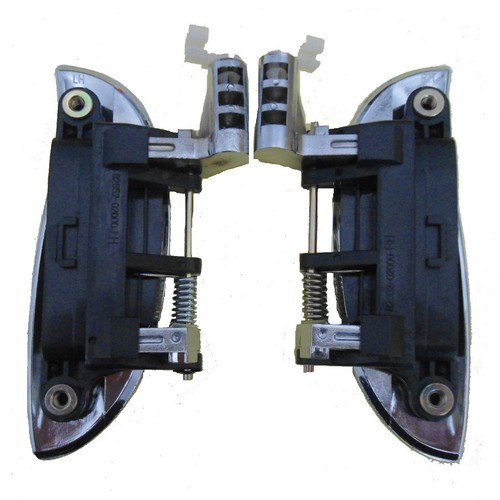 For Hyundai Atos Amica Inokom Outside Chrome Front Left Right Door Handle 97-05 - Picture 4 of 5