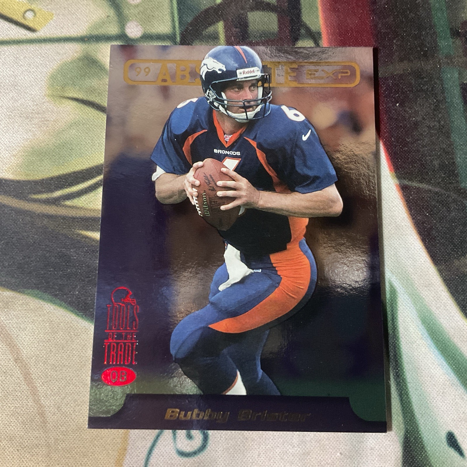 1999 Playoff Absolute EXP Bubby Brister #91. 051/250 ONLY
