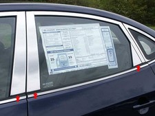 Qaa Fits Hyundai Elantra 2007-2010 6 Pc Ss Pillar Post Trim Pp27341 Qaa Fits Hyundai Elantra 2007-2010 6 Pc Ss Pillar Post Trim Pp27341