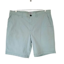 Goodfellow Co Chino Flat Front Shorts Mint Green Mens Size 38 Casual Summer