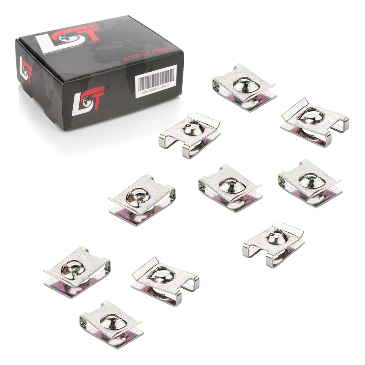 10x Sheet Metal Nut Bumper Front Bracket for BMW 3 Series E36 5 Series E39