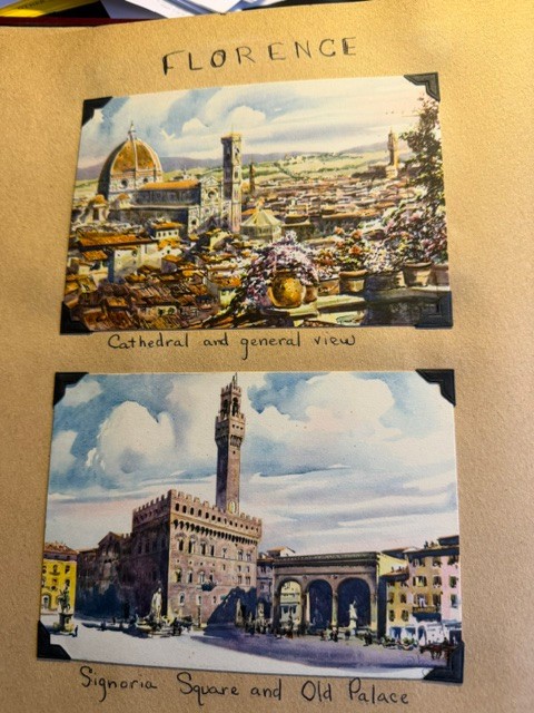 Lot of 12 Casa Editrice Gino Giusti Postcards of Florence, Italy