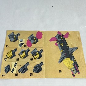 LEGO 6894 Blacktron Invader Space Illustrated Vintage Instruction Manual English