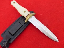 Vtg 1980s Kyber Seki Japan 2750 Bone Sting Fixed Blade Boot Dagger Knife