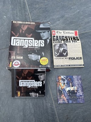 Gangsters Organised Crime PC Big Box Edition Eidos komplett sauber Disc Vintage