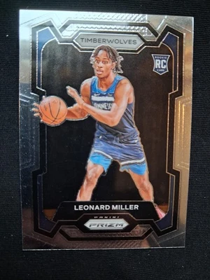 2023-24 PRIZM NBA - Leonard Miller - ROOKIE RC - Minnesota Timberwolves - Bild 1 von 2